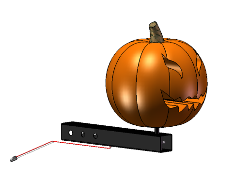 Jack-O-Lantern Attachment Holiday Hitch™